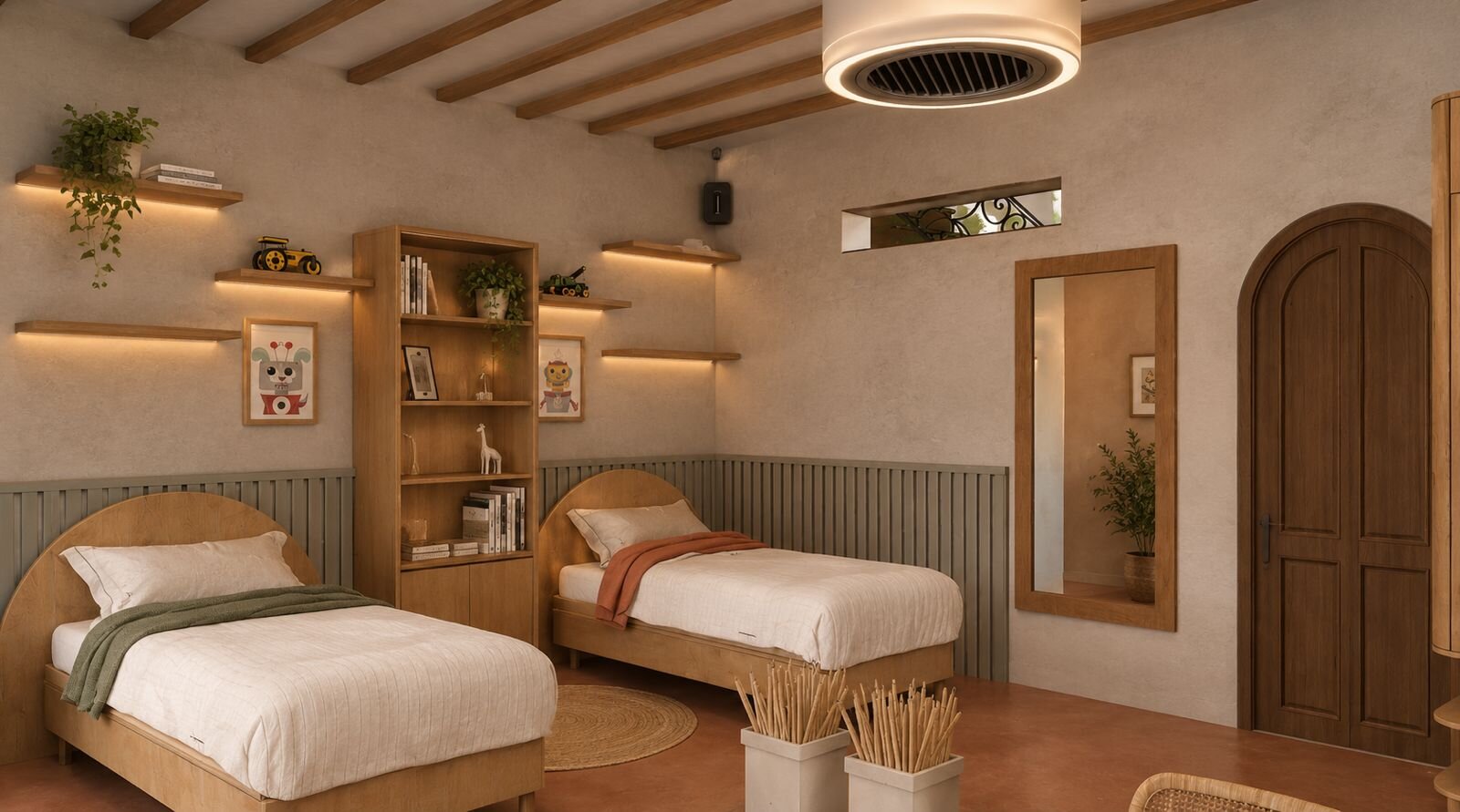 Restauración Patrimonial, dormitorio