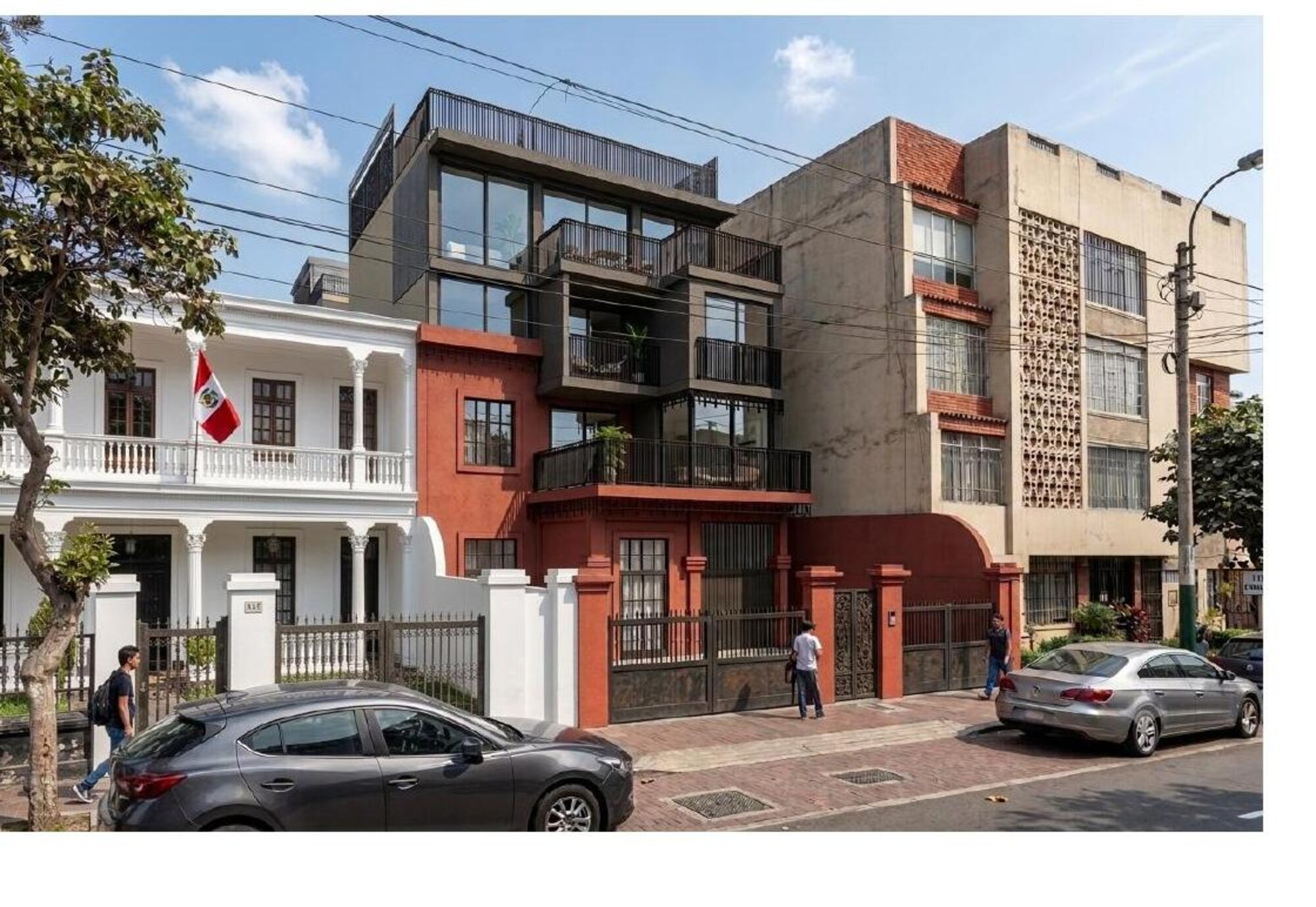 Recavarren 520, alternativa de fachada
